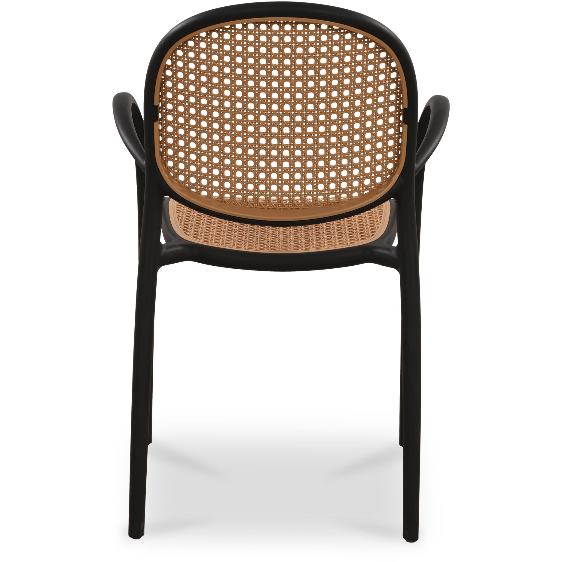 Soren Black Outdoor Dining Chair, Set of 2